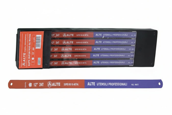 Lama Per Archetto Super-Hss Bimetal Professionale - 10 Pezzi Alte