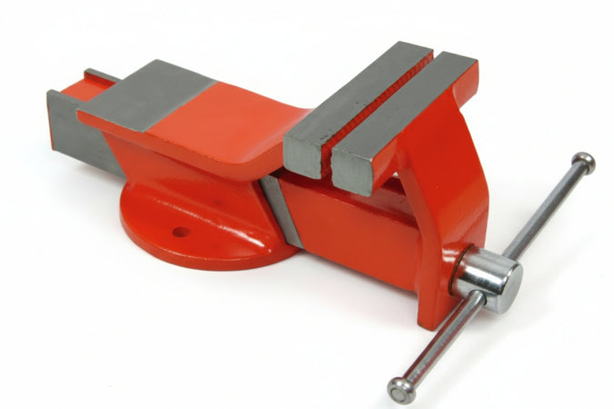 Morsa Da Banco Fissa In Acciaio Mm.80 Alte