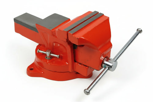 Morsa Da Banco Girevole In Ghisa Mm.100 Base Girevole Alte