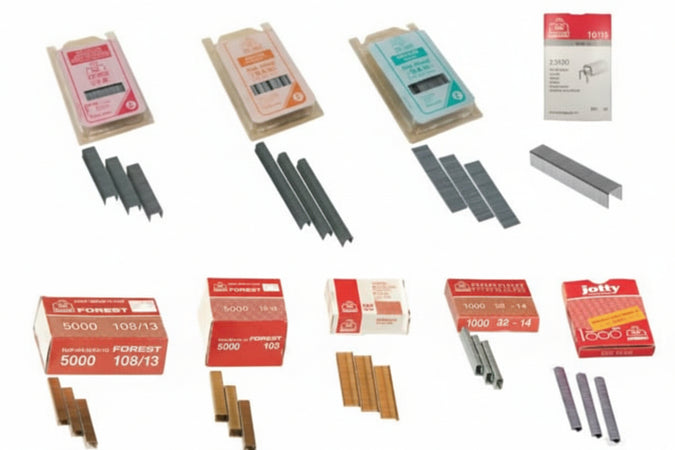 Punti E Chiodi Per Fissatrici- - 53/10 Mm.11,5X10 Zincato Scatole Da Pz.5.000 - 1 Scatola Maestri