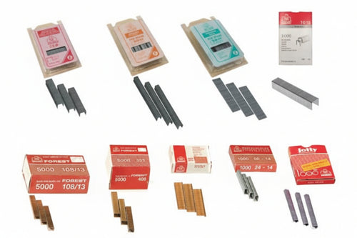 Punti E Chiodi Per Fissatrici- - 105/13 Mm.11,2X6 Scatole Da Pz.5.000 - 1 Scatola Maestri