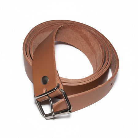 Cintura In Cuoio Per Borsa Da Carpentiere Cm.30