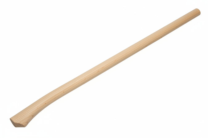 Manico In Faggio Per Mazzascure- - Cm.90 Ovale Mm.51X37 - 10 Pezzi A&G
