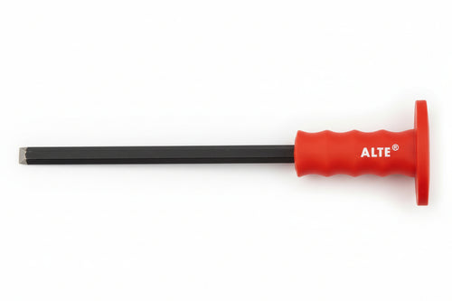 Scalpello Da Muratore A Taglio Con Paramano- - Ø Mm.16X250 - 6 Pezzi Alte