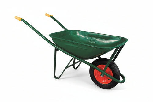 Carriola Per Edilizia Con Vasca Verde Smontata Lt.75 Vasca Verde Vernic. Smontata Lt.70 Spessore 6/10 Bpa