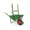 Carriola Per Edilizia Ribaltabile C/Vasca Verde Zincata Saldata Lt.75 Vasca Verde Zincata Saldata Lt.70 Spessore 14/10 Bpa