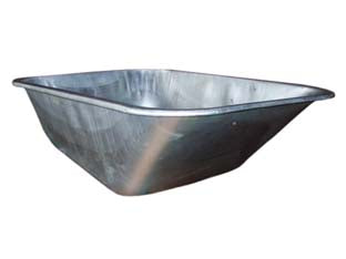 Vasca In Metallo Zincata Per Carriola Lt.85 (Per Cod.175272 Mod.2019) Alte