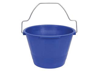 Secchio Muratore Antinfortunistico Blu- - Ø Cm.36 - Lt.12 - 10 Pezzi