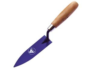 Cazzuolino A Punta Olivo Manico Legno- - Mm.140 - 6 Pezzi Alte