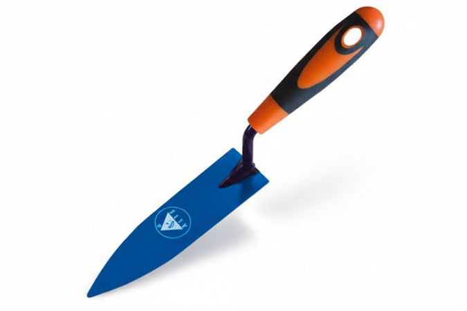 Cazzuolino Punta Olivo Manico Bi-Material- - Mm.140 - 6 Pezzi Alte