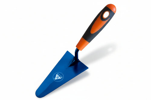 Cazzuolino Punta Tonda Manico Bi-Material- - Mm.120 - 6 Pezzi Alte