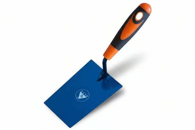 Cazzuolino Punta Quadra Manico Bi-Material- - Mm.120 - 6 Pezzi Alte