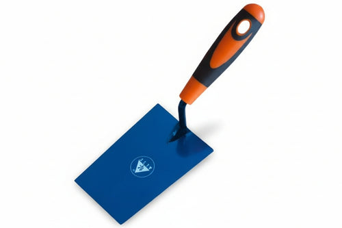 Cazzuolino Punta Quadra Manico Bi-Material- - Mm.140 - 6 Pezzi Alte
