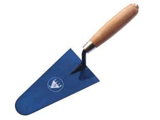 Cazzuola Punta Tonda Manico Legno- - Mm.180 - 6 Pezzi Alte