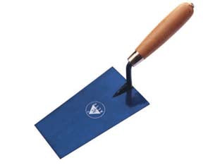 Cazzuola Punta Quadra Manico Legno- - Mm.180 - 6 Pezzi Alte