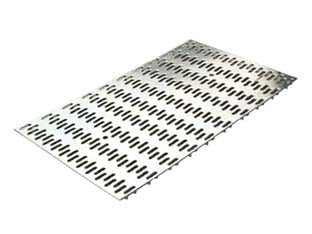 Ricambio Per Raschiatore A Denti Di Lupo Per Intonaco- - Cm.25,3X15,5 - 6 Pezzi