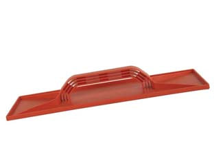 Frattone Da Muratore In Plastica- - Cm.14X44 - Arancio - 3 Pezzi