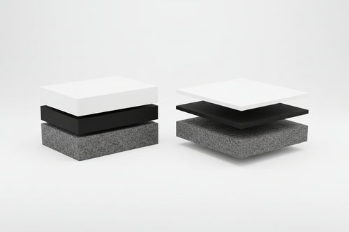 Frattone Con Feltri Per Pulitura Piastrelle Cm.12X25