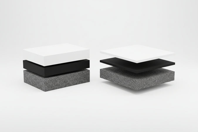 Frattone Con Feltri Per Pulitura Piastrelle Cm.12X25