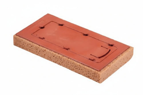 Ricambio Frattone Spugna Avana Con Attacco Rapido Art.336Ric Cm.17X34X4H. Raimondi