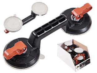 Ventosa Doppia Patta Per Piastrelle Biventosa Plus Art.185Bimk3Rp Patta Ø Mm.112 Raimondi