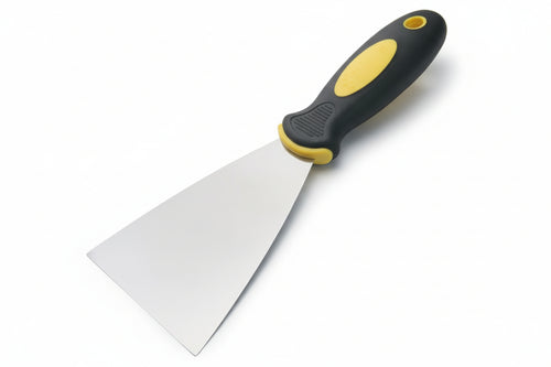 Spatole Con Manico Bi-Material Inox- - Mm.20 - 12 Pezzi Alte