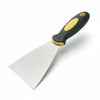 Spatole Con Manico Bi-Material Inox- - Mm.70 - 12 Pezzi Alte