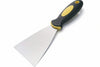 Spatole Con Manico Bi-Material Inox- - Mm.100 - 12 Pezzi Alte