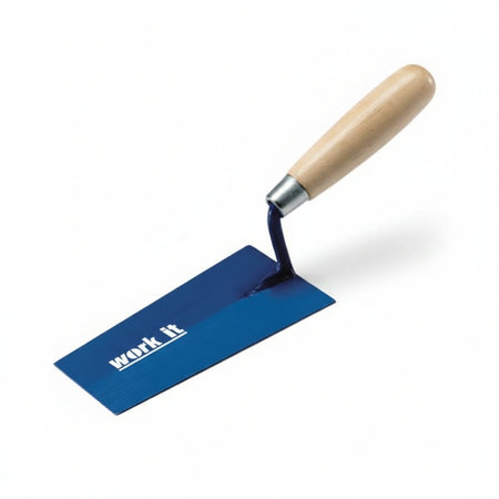 Cazzuolino Work-It Punta Quadra Manico In Legno- - Mm.120 - 41130 - 6 Pezzi Ausonia