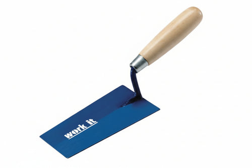Cazzuolino Work-It Punta Quadra Manico In Legno- - Mm.140 - 41128 - 6 Pezzi Ausonia