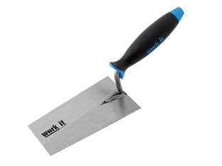 Cazzuolino Work-It Punta Quadra Manico In Gomma- - Mm.120 - 40725 - 12 Pezzi Ausonia