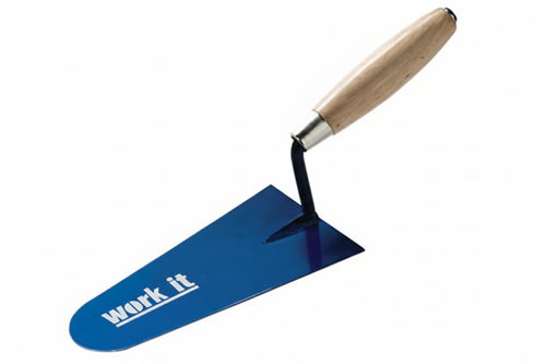 Cazzuola Work-It Punta Tonda Manico In Legno- - Mm.180 - 41222 - 6 Pezzi Ausonia