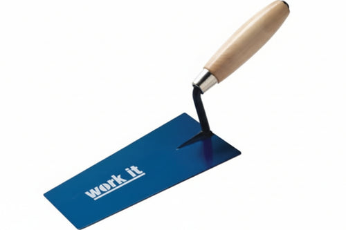 Cazzuola Work-It Punta Quadra Manico In Legno- - Mm.160 - 41146 - 6 Pezzi Ausonia