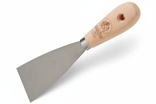 Spatole Professionali Fusion Manico In Legno Per Stucco- - Mm.20 - 53981 - 12 Pezzi Ausonia