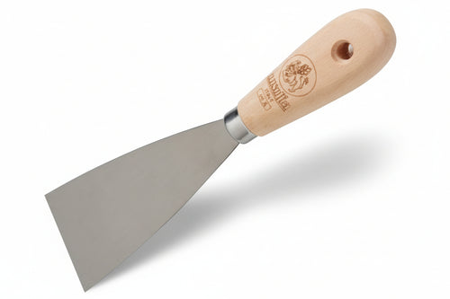 Spatole Professionali Fusion Manico In Legno Per Stucco- - Mm.120 - 53999 - 12 Pezzi Ausonia