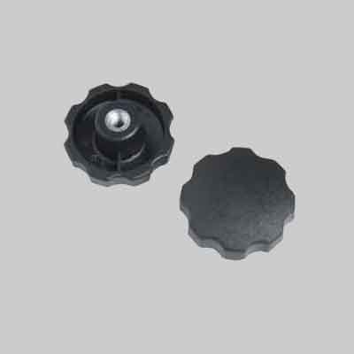 Volantino Con Bussola In Ferro Filettata Ø Mm 35 - M. 6 - 50 Pezzi