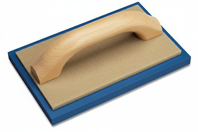 Frattone In Spugna Blu Manico Legno Art.819 Cm. 21,5X13,5 Art.819/1E Pavan