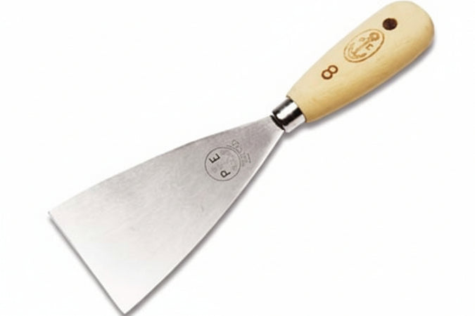 Spatole Con Manico Art.501- - Mm.100 - 12 Pezzi Pavan