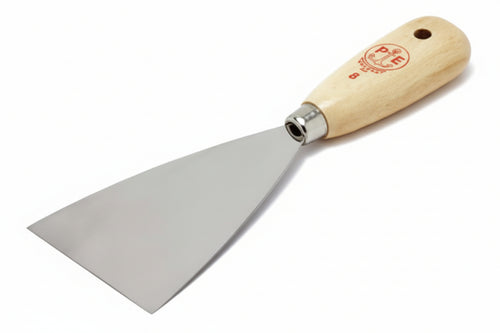 Spatole Con Manico Art.501/I Inox- - Mm.100 - 12 Pezzi Pavan