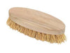 Spazzola Bruschino Ovale In Radica Base Legno- - Mm.160X60X45H. - 6 Pezzi
