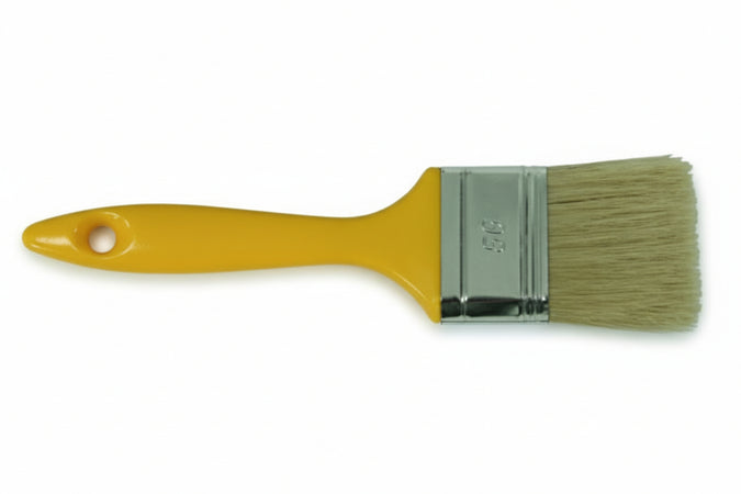 Pennellesse Setola Bionda Manico Plastica- - Mm.40X13X41 - 12 Pezzi Feudo