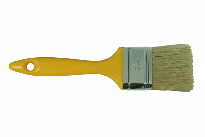 Pennellesse Setola Bionda Manico Plastica- - Mm.60X13X47 - 12 Pezzi Feudo