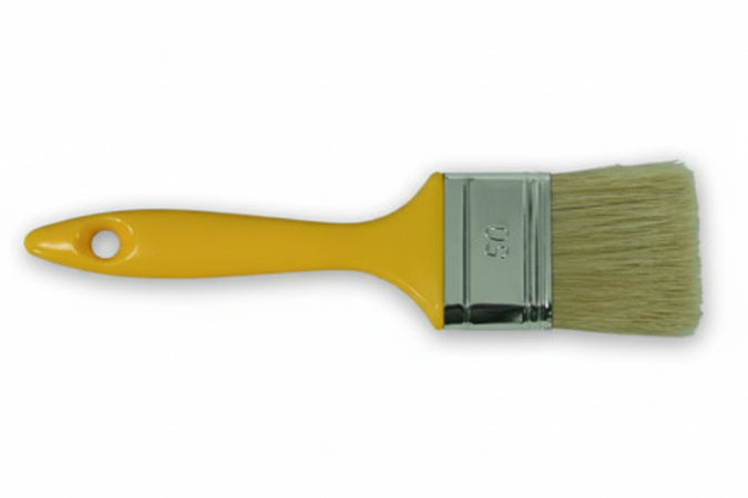 Pennellesse Setola Bionda Manico Plastica- - Mm.70X15X52 - 12 Pezzi Feudo