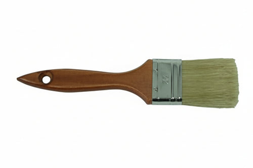 Pennellesse Setola Bionda Manico Legno- - Mm.20X12X43 - 12 Pezzi Feudo