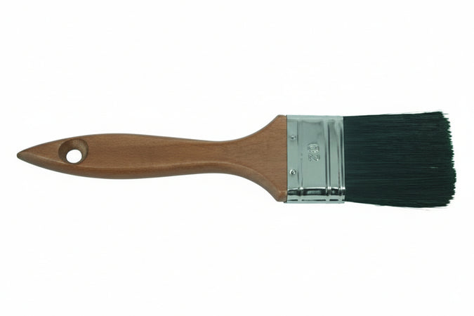 Pennellesse Setola Nera Manico Legno- - Mm.40X13X53 - 12 Pezzi Feudo