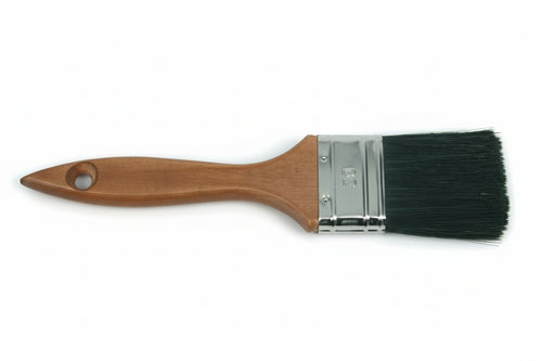 Pennellesse Setola Nera Manico Legno- - Mm.50X13X57 - 12 Pezzi Feudo