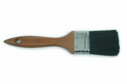 Pennellesse Setola Nera Manico Legno- - Mm.60X14X59 - 12 Pezzi Feudo