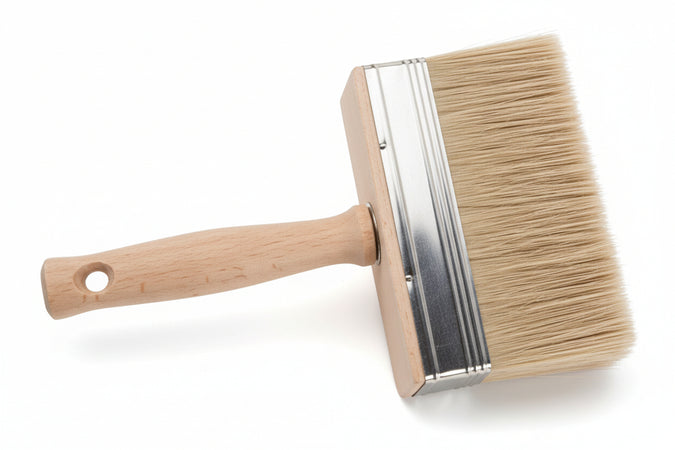 Plafoncino Setola Bionda Manico Legno- - Mm.70X30 - 12 Pezzi Feudo