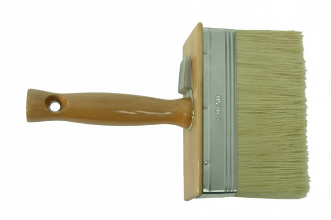 Plafoncini Setola Bionda Manico Legno- - Mm.120X30X60 - 6 Pezzi Feudo