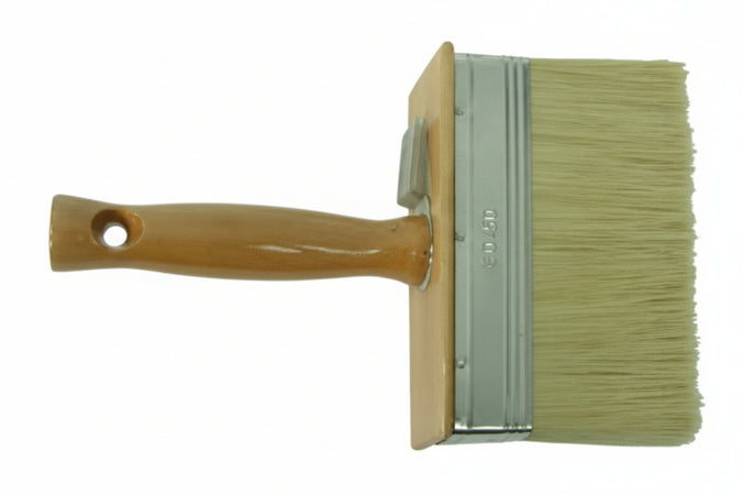 Plafoncini Setola Bionda Manico Legno- - Mm.150X50X70 - 6 Pezzi Feudo
